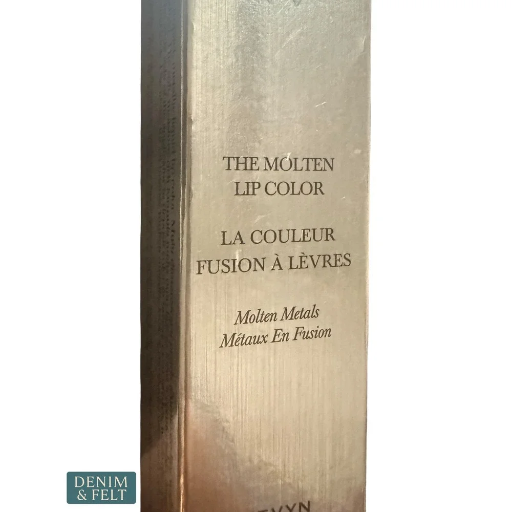 NEW Kevyn Aucoin The Molten Lip Color Carbon Metallic Liquid Lipstick 0.14oz